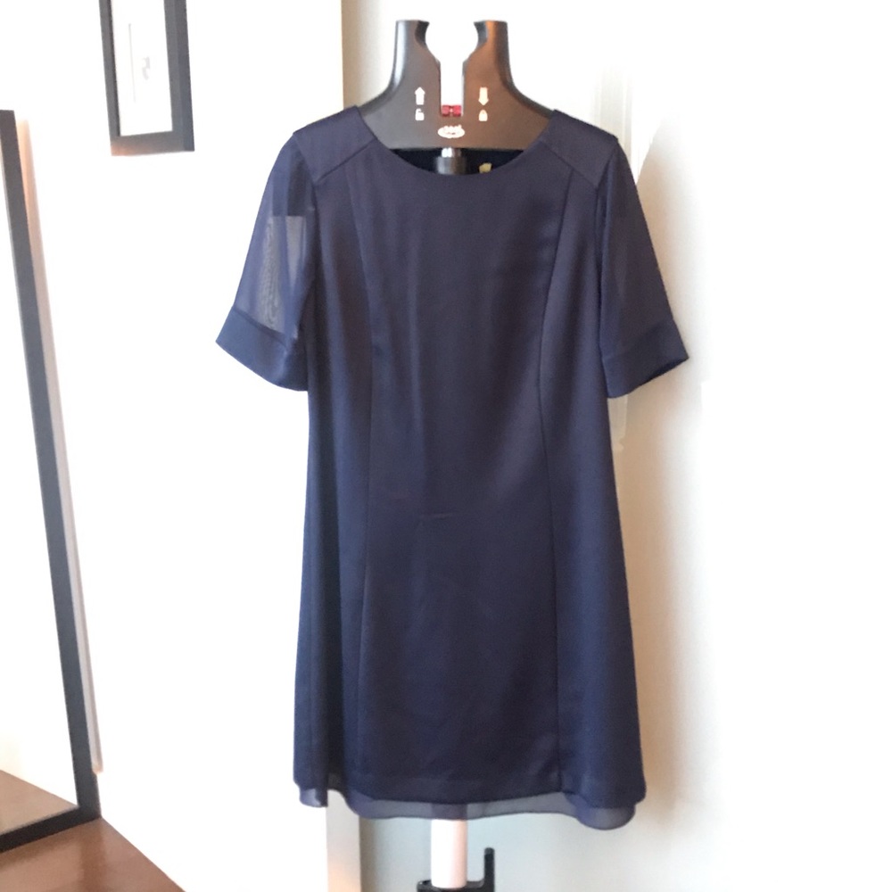 Navy blue dress